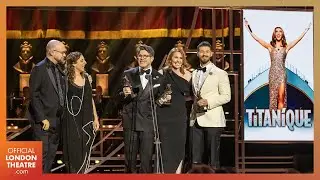 Titanique wins Noël Coward Award for Best New Entertainment or Comedy Play | Olivier Awards 2025