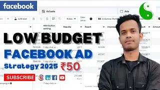 How to Run Low Budget Facebook Ads Strategy for Maximum ROI COMPLETE SETUP  Hinglish 2025