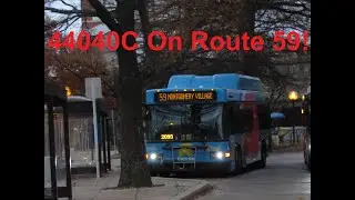 NeoplanDude | MCT Ride On 2016 Gillig Advantage CNG #44040C On Route 59, To Montgomery Village!