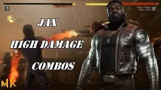 Mortal Kombat 11  - Jax High Damage Combo video