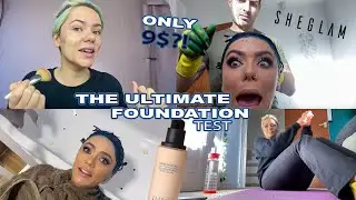SHEGLAM LONG LASTING FOUNDATION TEST , 10 HOURS?!