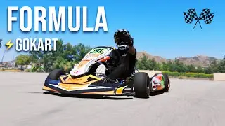 Wicked Fast Formula E Gokart | First Drive