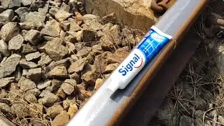 Experiment: Train vs Toothpaste
