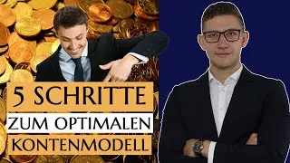 Beste Sparmethode, um 2023 viel Geld zu sparen! &ndash; Mein Kontenmodell (5 Schritte)