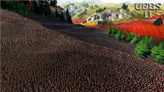 NEW UNIT | 300,000 SPARTANS vs 2,000,000 MONGOLIANS | Ultimate Epic Battle Simulator 2 | UEBS 2