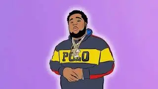 ROD WAVE BEAT‐ ''Movin'' (prod, TMB)