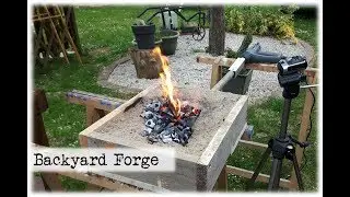 Mini Backyard Forge || DIY