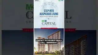 M3M CAPITAL SECTOR 113 DWARKA EXPRESSWAY GURGAON #m3m #3bhkflatindelhincr #home #flatforsale #viral