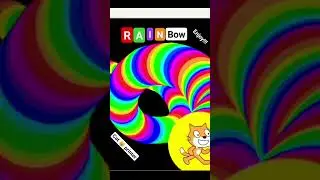 Rainbow cat 😸 🌈🐾#learning #scratchtutorials #shorts #scratch #coding