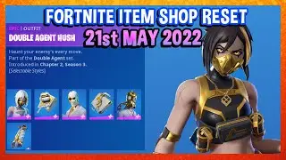 DOUBLE AGENT PACK + NAOMI OSAKA ARE BACK! (Fortnite Item Shop Reset 21st May 2022)