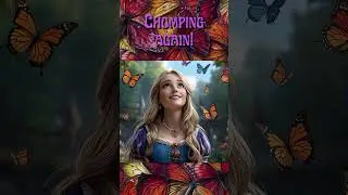 🐛🦋Chomping Again! (Animated Music Video) #shorts #animation #kidsmusic