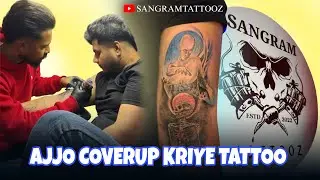 TATTOO BNATE KYA GALTI HOGI 😂 #dailyvlog #vlog #tattoofun #tattoo #like #tranding #viral 