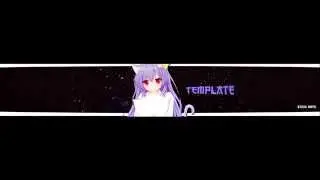 FREE 3D ANIME  BANNER TEMPLATE #3