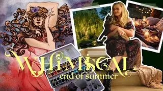 Art Vlog ✨ Sketching, Painting with Watercolours and Chasing Everyday Magic