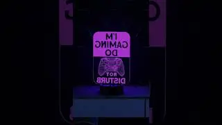 Attivolife Game 3D Illusion Night Light---#night #light #nightlight #3d # creativity#gift#game