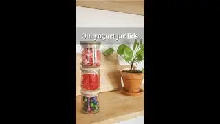 SAVE YOUR YOGURT JARS! ♻️🍓 #Shorts