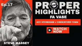 Видеообзор матча &laquo;Стоунхэм&raquo; против &laquo;Синдерфорд Таун&raquo;, подготовленный F.A. VASE.
