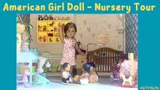 American Girl Doll Nursery Tour - Mom is Pregnant with 4th Child!