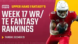 Championship Week WR & TE Rankings + TNF Preview!