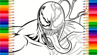 Colouring Venom - SpiderMan