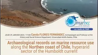 Archaeological records on marine resource use along the Northern coast of Chile