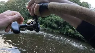 I Hooked a MONSTER in this River!! 🐋🎣 | River Lure Fishing Scotland 🎣 Fishing with Kyle 🎣