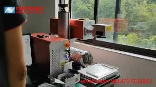 4mm acrylic engraving and cutting / 35w CO2 galvo laser marking maachine