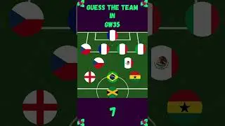 FPL GW35 || GUESS THE FOOTBALL TEAM BY PLAYERS' NATIONALITY