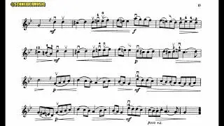 Gavotte in G Minor, Bach   Suzuki Book 3   Violin Sheet Music  Partitura para Violino