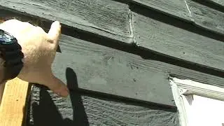 HandyANDY reviews rotted cedar siding in Kennesaw