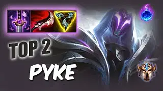 Wild Rift Pyke TOP 2 - S13 rank game + build