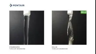Standard tubular membrane versus X-Flow Helix tubular membranes