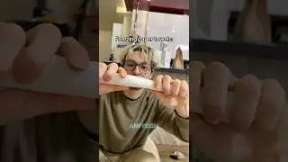 Странный тренд с замерзшей бумагой #амитеш #тикток