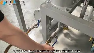 FUOOTECH PLC ZY-10 600LPH Transformer Oil Purifier Machine Turn Off Operation Video