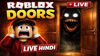 ROBLOX DOORS LIVE 😱 Hindi Horror Gameplay
