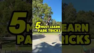 5 must learn park tricks 🔥 #fsl #scootering #scooting #scooter #scootertricks