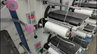 woven bag winding machine, plastic woven sack winding machine, woven bag machine, woven sack machine