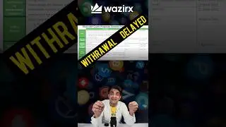Wazirx Crypto withdrawal Delayed 3 months #trading
