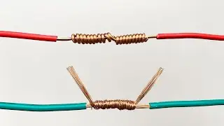 Awesome Idea! How to Twist Electric Wire Together | Properly Joint Electrical Wire