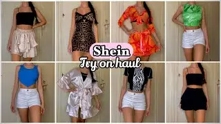 TRY ON HAUL ESTIVO DI SHEIN *Vestiti, Top, Gonne, Copricostumi* #SheinBackToCool