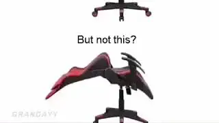 Why can Pewdiepie&rsquo;s chair do this, but not this?