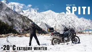 EXTREME WINTER SPITI RIDE BEGINS | -20&deg;C | EP-01 DELHI TO CHITKUL | 2 HIMALAYAN 1 BMW F 850 GSA