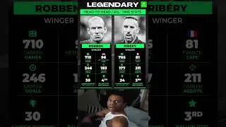 Legendary Head-To-Head stats Roben X Ribery
