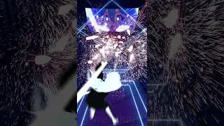 VR game of shooting back miku-miku beams with leeks #BeatSeizure