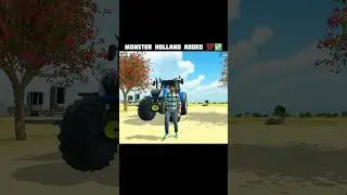 MONSTER HOLLAND ADDED 💯✅ INDIAN VEHICLES SIMUTOR 3D GAME #indiantractor3d #youtubeshorts