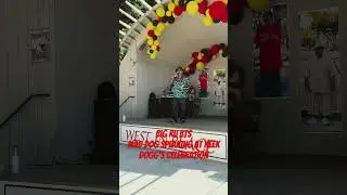 Big Ru BTS Mad Dog speaking at Keek Dogg celebration