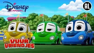 Vuur Vriendjes | Piston's Autorijschool! | Disney Junior Belgi&euml;-Nederland