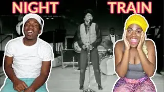 James Brown performs 