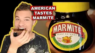 American Tastes Marmite - British Food Taste Test