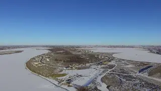Moses Lake Washington, Sand Dunes on Winter Months